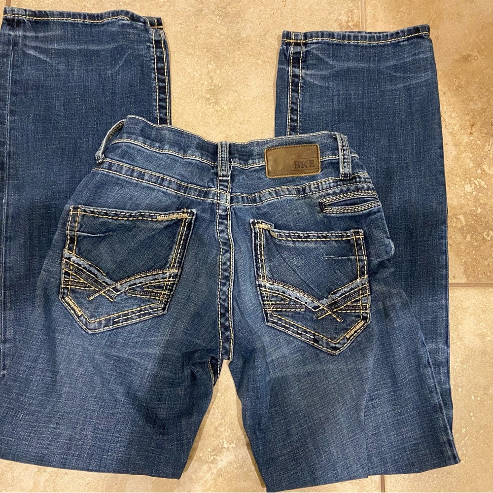 Men’s Buckle BKE Jake Bootleg Jeans Size 29L